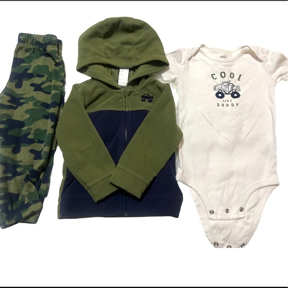 child of mine Other - Baby Boy 18 months 3 PC Set (Jacket, Onesie & Pants)